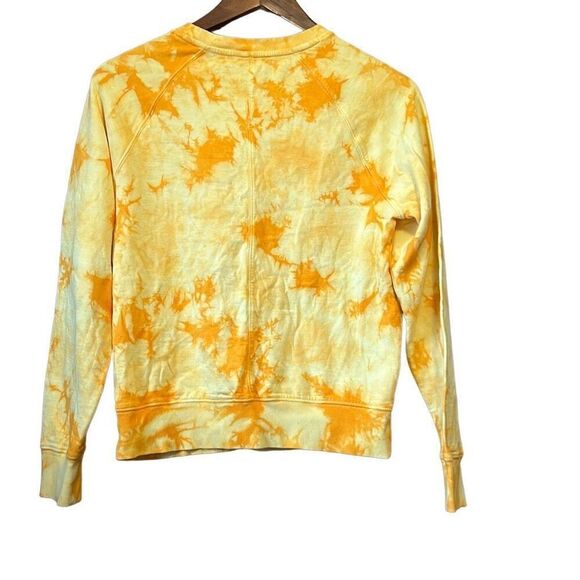 Athleta Tie Dye Sweatshirt Pullover Long Sleeve Crew Neck Comfortable Top - Picture 5 of 5
